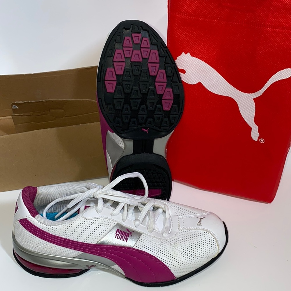 Puma Drift Cat 4 Jr Leather shoes Size 5.5